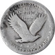 Monnaie, États-Unis, Quarter, B+, Argent, KM:145 - 1916-1930: Standing Liberty (Liberté Debout)