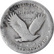 Monnaie, États-Unis, Quarter, B+, Argent, KM:145 - 1916-1930: Standing Liberty (Libertà In Piedi)