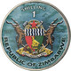 Monnaie, Zimbabwe, Shilling, 2017, Warship - Oliver Hazard Perry, SPL, Nickel - Zimbabwe