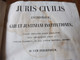 Delcampe - 1844 JURIS CIVILIS ENCHIRIDIUM GAII ET JUSTINANI INSTITUTIONES - Livres Anciens