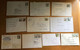 Italia/Italy/Italie: Lotto Di 10 Documenti Postali, Lot Of 10 Postal Documents, Lot De 10 Documents Postaux - Lotti E Collezioni