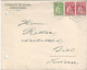 Mozambique 1931 CERES Cover To Biel Switzerland 1$40 Escudos Rate Hexagonal Black Postmarks Lourenco Marques - Read - Mozambique