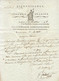 LA RÉOLE 1er FRUCTIDOR AN 8 COMMISSION DES HOSPICES DU CANTON DE BORDEAUX FOURNITURE DE FARINE - Manuscrits