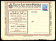 ITALY(1923) BLP Letter. Vermouth. Purified Water. Fruitcake. Ice Cream. Men's Clothing. Motorized Bicycle. Ice., Etc - Zegels Voor Reclameomslagen (BLP)