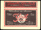 ITALY(1923) BLP Letter. Gloves. Electric Lighting & Heating. Silver And Nickel Plating. Restaurant. Weddings. Etc - Zegels Voor Reclameomslagen (BLP)