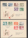 1949  Technics And Landscape MiNr 529-540 Matched Set Of 6 FDCs- Italian, French And German - FDC