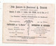 Programme , 1910 ,fête Scolaire Du Pensionnat A. Tessier , Pensionnat D'éducation Intégrale & Laïque, Montreuil ,Seine - Programma's