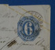 P20 WUTTENBERG BELLE LETTRE 1865 HEILBRONN POUR FRANKFURT + AFFRANCH INTERESSANT - Postal  Stationery