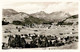Oberstaufen Mit Santis - Old Postcard - 1955 - Germany - Used - Oberstaufen