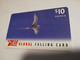 BERMUDA  $10,-  BERMUDA  TB1 GLOBAL  BIRD  SEAGUL       PREPAID CARD  Fine USED  **6658** - Bermudas