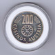 V/ Austria/ Casino Chip Token Silver Casinos Austria 200 ATS 1982 - Casino