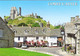 THE CASTLE FROM THE VILLAGE, CORFE CASTLE, DORSET, ENGLAND. UNUSED POSTCARD Ap2 - Swanage