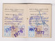 Bulgaria Bulgarian 1976/77 Hunting Permit Ticket ID Booklet W/Rare Fiscal Revenues Stamps (34224) - Cartas & Documentos