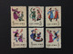 1962 CHINA  STAMP SET,  TIMBRO, MNH, STEMPEL, UNUSED,  CINA, CHINE,  LIST 1987 - Unused Stamps