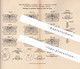 Original Patent - William Brown , Camden Town | William Peover , Burton Crescent , England | Absatz Für Stiefel , Schuhe - Documents Historiques