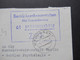 DDR Dienst 1971 ZKD Beleg Bezirkskrankenanstalten Abt. Frauenkliniken Meiningen Mit Viol. Stempel Richtige Anschrift... - Otros & Sin Clasificación