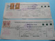 Delcampe - Lot ( 11 X ) ROMANIA - BULGARIA ( East Bloc ) TO IDENTIFY +/- Anno 1930/40 ( See Photo > TAX Stamps ) Reçu / Faktura ! - Sonstige & Ohne Zuordnung