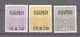 Autriche  -  Avion  :  Yv  1-3   *      ,    N2 - Unused Stamps