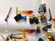 LOTTO LEGO COSTRUZIONI OMINI ISTRUZIONI STAR WARS SPACE VINTAGE Kg.8,5.. - Lots