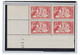 Delcampe - NOUVELLE CALEDONIE -- ETUDE -- COINS DATES DE LA SERIE "EXPOSITION INTERNATIONALE DE PARIS " 1937 - Unused Stamps