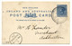 Neuseeland, New Zealand, Christchurch 1894 - Nach Ashburton - Postal Stationery