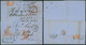L. Non Affranchie Datée De Anvers (1860) Via Le 2e Rayon > Helsington (Angleterre) Via Hamburg / Courtiers De Navires - Rural Post