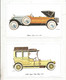 Chromo , Fiche Illustrée ,automobiles , Voiture , Hispano Suiza, Panhard Levassor, Rolls Royce, Renault... LOT DE 6 - Auto's