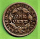 ETATS UNIS / LARGE CENT / 1829 Ou 1839 ? / 28 Mm - 10.25 G - 1816-1839: Coronet Head (Tête Couronnée)