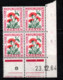 FRANCE 1960 / 1983 - BLOC DE 4 TT / Y.T. N° 95  - COIN DE FEUILLE / DATE / NEUFS** - Strafport