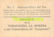 VINTAGE TRADING TOBACCO CARD CHROMO ATHLETICS 1928 TABACALERA LA MORENA No 7 ATKINSON AFRICA SOUTH - Athlétisme