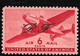 WW2 FRANCE Poste AERIENNE MILITAIRE US PA 6 Cents Lockheed VEGA Surcharge RF DAKAR 2 Sénégal SIGNé - Military Airmail