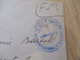 Lettre France En Franchise Cachet Bleu Aviation Militaire 515 ème Groupe D'Observation Aérienne - 1960-.... Covers & Documents