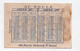 Paris :fb St Honoré:  Calendrier-chromo Fin 1877-début 1878    AU ROULE    (PPP33779) - Petit Format : ...-1900