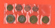 Vaticano 1 2 5 10 20 50 Cents 1 2 € Set Vatikan State 2002 Vojtyla Private Coins Privèe Token Coins Essai Pruebas - Essais Privés / Non-officiels