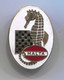 Chess Shaah Ajedrez, Malta Federation, Old Pin, Badge, Abzeichen, Enamel ( D 35 X 25 Mm ) - Jeux