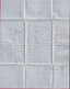 N°121 BANDE DE 3 MALAGA ESPAGNE ESPANA SPAIN POUR DUNKERQUE NORD 1872 LETTRE COVER FRANCE - Brieven En Documenten