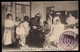 CHINA(1916) Doctor Examining Partially Nude Patient. Black & White PPC Showing Doctors' Office With Patients. - Other & Unclassified