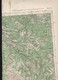 BOSNA  -  TRAVNIK --  TOPOGRAFSKA KARTA  -  MILITARY -  1935  -- IZDAJE:  KINGDOM OF YUGOSLAVIA  -  74 Cm X 49 Cm - Cartes Topographiques
