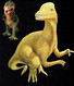Lot De 4 Découpis De Dinosaures - Animales