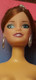POUPEE COLLECTION  CHEVEUX LEN CHIGNON  BRUNE - Barbie