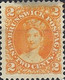 NEW BRUNSWICK 1860 Queen Victoria - 2c - Orange MH - Oblitérés