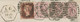 GB 1876 VF Cover With QV LE 1d Red Pl.192 (SL) And 2 ½d Rosy Mauve Pl.11 (3x, MI-MJ, LL), Extremely Rare 8 1/2d LATE FEE - Covers & Documents