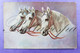 Fantasie Cheval Horse Painting Edit. PELUBA  Serie N°204 Printed Germany _ 2 X CPA - 1900-1949