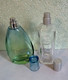 2 Flacons Spray  " Yves ROCHER "  Naturelle Et Rose Fraîche Eau De Toilette 75 Ml Et 100 Ml VIDE/EMPTY - Flacons (vides)