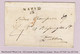 Ireland Meath 1823 Unframed NAVAN/23 Town Mileage Markin Black On Cover To Dublin Rated "4" For 15 To 25 Miles - Vorphilatelie