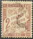 Taxe N° 26 Avec Oblitération D'Epoque  TTB - 1859-1959 Gebraucht