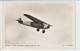 Vintage Rppc KLM K.L.M. Fokker F-7A Aircraft Registration H-NADG - 1919-1938: Entre Guerres