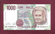 101221 - Billet ITALIE 3 Ottobre 1990 1000 Lire Banca D'Italia M MONTESSORI - 1000 Lire