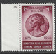 Belgique - 1956 - COB  992 ** (MNH) - Numéro De Planche 3 - 2ème Choix (légères Ombres De Classeur Au Dos) - ....-1960