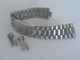 Delcampe - Vintage Stainless Steel Watch Band Bracelet Lug 19/20 Mm (#45) - Montres Gousset
